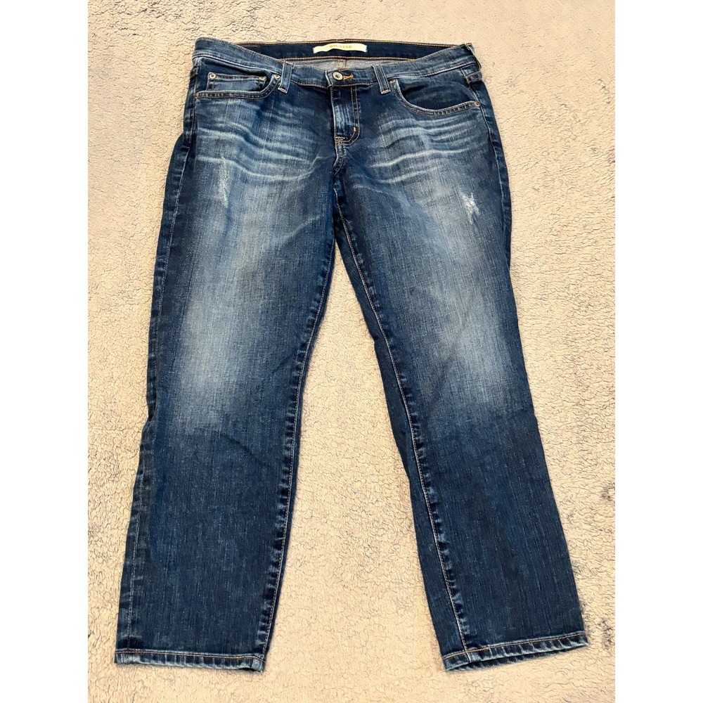 Big Star Maddie Jeans Womens 30 Medium Wash Blue Denim Skinny Slim Stretch